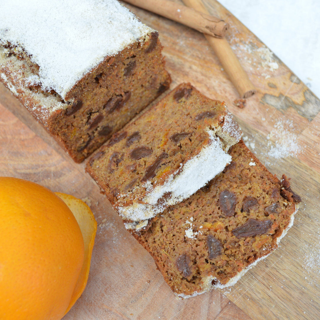 Orange Carrot Bread (Gluten-Free) No wheat flour