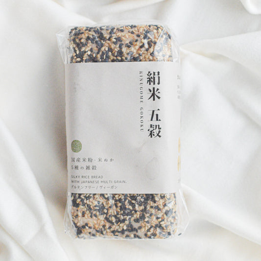 Silken Rice Five-Grain Bread (Gluten-Free) Made with Domestic Rice Flour