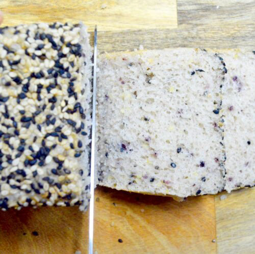 Silken Rice Five-Grain Bread (Gluten-Free) Made with Domestic Rice Flour