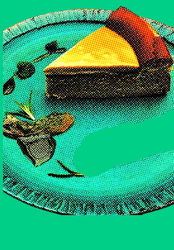 Gluten-free sour cream cheesecake (whole)
