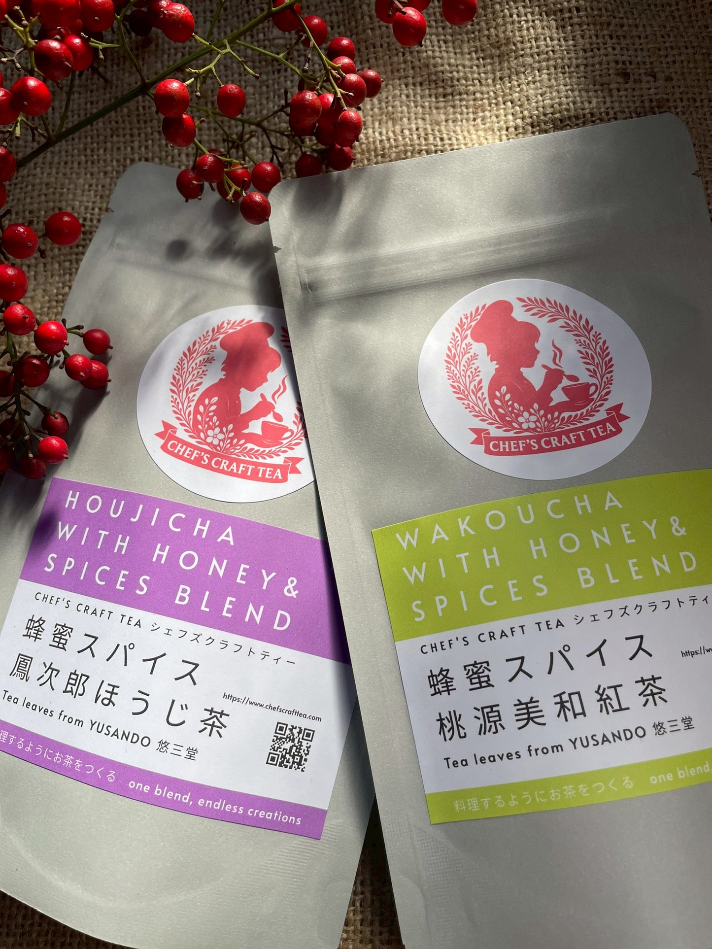 Kyoto Craft Tea Organic Roasted Green Tea &amp; Honey Spices