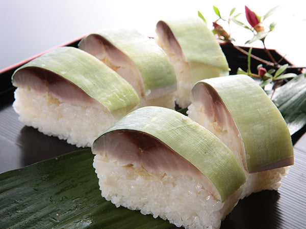 京伝統の技と素材 朱雀錦の鯖棒寿司